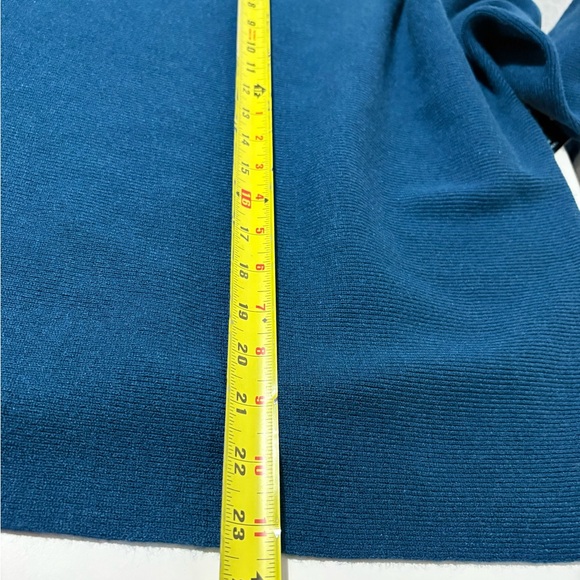 NWT Peacock Blue Sz XL Dolman Sweater By Rielle Flattering Fit - Picture 7 of 10